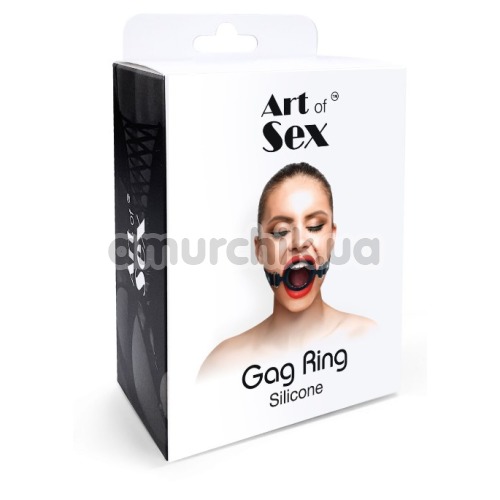 Кляп Art of Sex Gag Ring Silicone, чорний