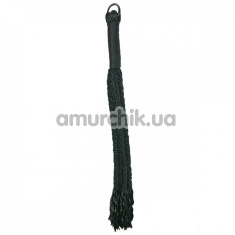 Флогер Sex & Mischief Shadow Rope Flogger, чорний - Фото №1