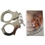 Наручники Crucial Cuffs из хромированной стали - Фото №2