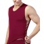 Майка мужская Herren Shirt (модель 2160161) бордовая - Фото №0