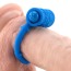 Виброкольцо Posh Silicone Vibro Ring, голубое - Фото №5