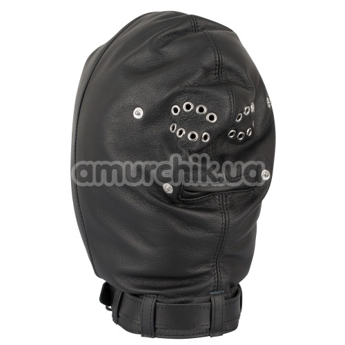 Маска Zado Leather Isolation Mask, черная