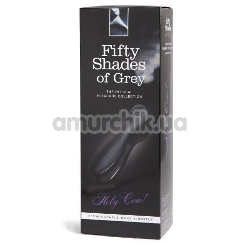 Універсальний масажер Fifty Shades of Grey Holy Cow !, чорний
