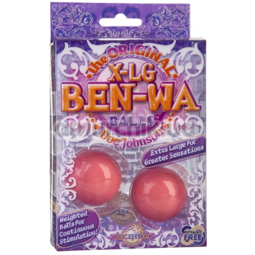 Вагинальные шарики Ben-Wa X-LG, розовый