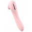 Симулятор орального секса для женщин с вибрацией Boss Series Rechargeable Sucking Massager, светло-розовый - Фото №4