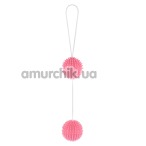 Вагінальні кульки Girly Giggle Balls, світло-рожеві - Фото №1