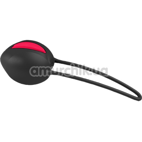 Вагинальный шарик Fun Factory Smartball Uno, черно-красный