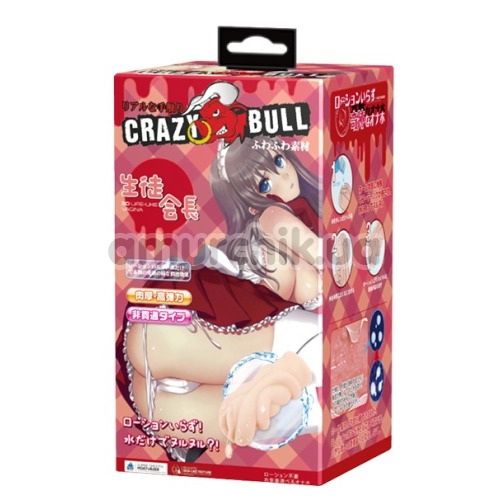 Искусственная вагина Crazy Bull Manga, телесная