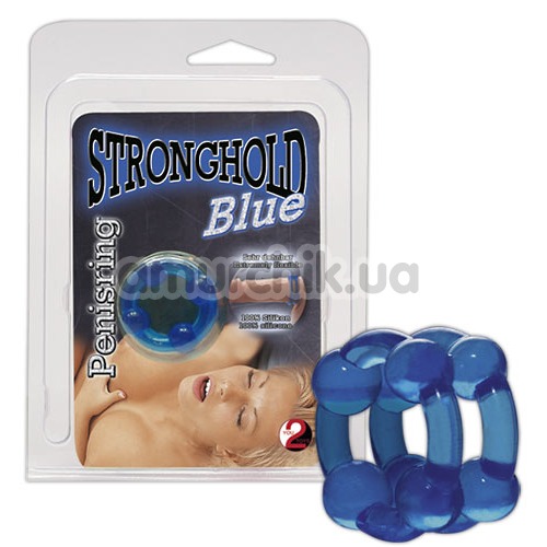Эрекционное кольцо Stronghold Blue