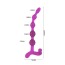 Анальный стимулятор Bendy Twist 22.5 см, фиолетовый - Фото №4