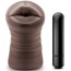 Симулятор орального секса с вибрацией Hot Chocolate Heather, коричневый - Фото №1