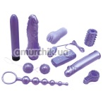 Набір з 9 предметів Mega Purple Sex Toy Kit, фіолетовий - Фото №1