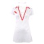 Костюм медсестры Cottelli Collection Costumes 2470616 белый: халатик + шапочка - Фото №2
