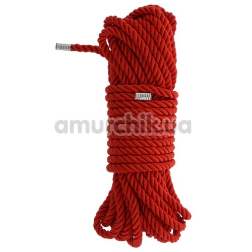 Мотузка Blaze Deluxe Bondage Rope 10м, червона - Фото №1
