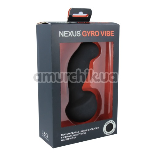 Вібростимулятор простати для чоловіків Nexus Gyro Vibe, чорний