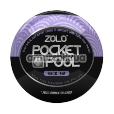 Мастурбатор Zolo Pocket Pool - Rack Em - Фото №1