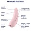 Симулятор орального секса для женщин Satisfyer Curvy 2+, розовый - Фото №9