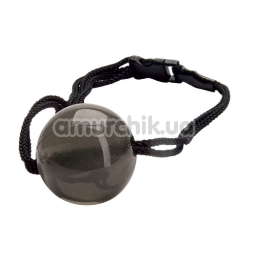 Кляп Japanese Silk Love Rope Ball Gag, черный - Фото №1