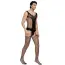 Комбінезон чоловічий Star Night Men Hole Suspender BodyStocking, чорний - Фото №2
