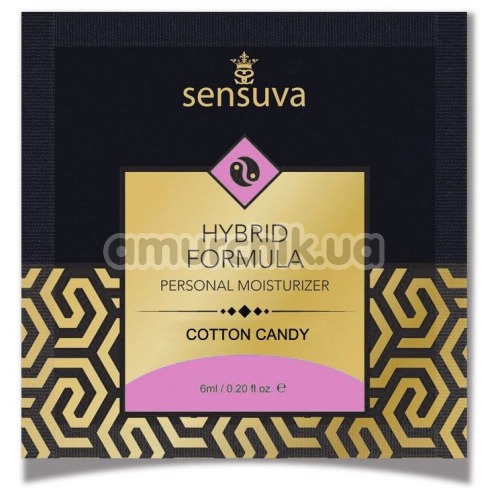 Лубрикант Sensuva Hybrid Formula Cotton Candy - цукрова вата, 6 мл