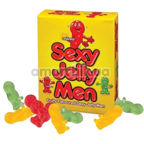 Цукерки Sexy Jelly Men, 120 г