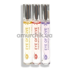 Набор духов с феромонами Eye Of Love Pheromone Perfume Set для женщин, 3 х 10 мл - Фото №1