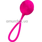 Вагинальный шарик Adrien Lastic Mia Single Soft-Tone Ball, розовый - Фото №1