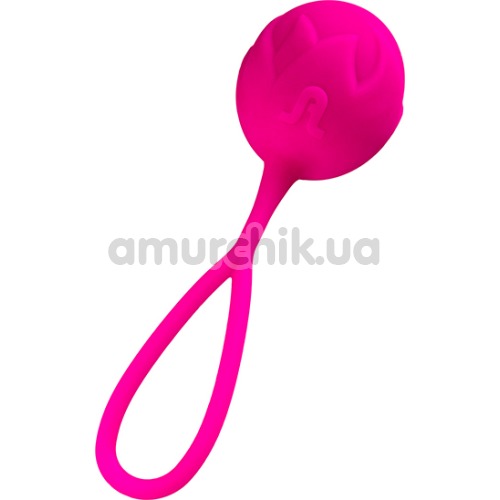 Вагінальна кулька Adrien Lastic Mia Single Soft - Tone Ball, рожева - Фото №1