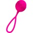 Вагинальный шарик Adrien Lastic Mia Single Soft-Tone Ball, розовый - Фото №1