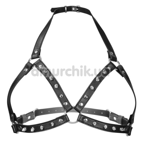 Портупея Fetish Tentation Sexy Adjustable Chest Harness, чорна - Фото №1