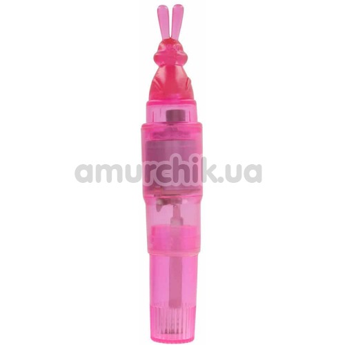 Клиторальный вибратор Toy Joy Bunny Stimulator, розовый - Фото №1