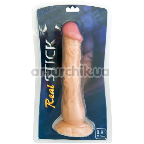 Фалоімітатор Real Stick Nude 8.8, тілесний