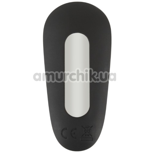 Анальная пробка с вибрацией и электростимуляцией XouXou Vibrating E-Stim Butt Plug, черная