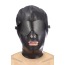 Маска Fetish Tentation Enjoy Pain BDSM Hood With Mask, черная - Фото №1