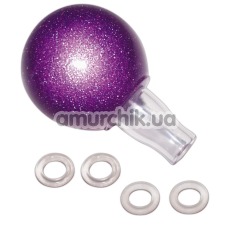 Вакуумный стимулятор для сосков Hard Nipple Sucker, фиолетовые - Фото №1