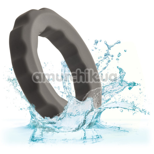Эрекционное кольцо для члена Alpha Liquid Silicone Erect Ring, серое