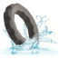 Эрекционное кольцо для члена Alpha Liquid Silicone Erect Ring, серое - Фото №6