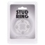 Эрекционное кольцо Stud Ring With Beads, прозрачное - Фото №4