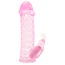 Насадка на пенис с вибрацией Fantasy X-tensions Vibrating Couples Cage, розовая - Фото №3