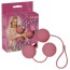 Вагінальні кульки Velvet Pink Balls рожеві - Фото №2