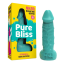 Мыло в виде пениса с присоской Pure Bliss Big, бирюзовое - Фото №4