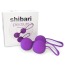 Вагинальные шарики Shibari Pleasure Kegel Balls, фиолетовые - Фото №5