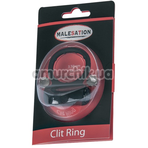 Віброкільце Malesation Clit Ring, чорне