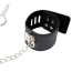 Бондажний набір DS Fetish Neck Collar With Restraints And Chain, чорний - Фото №3