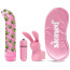 Набір секс іграшок Stoner Vibes Stash Kit Budz Bunny, рожевий - Фото №1
