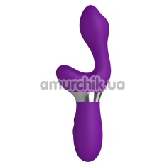 Вибратор клиторальный и точки G Caresse Adore Phenomenal Spot-On Stimulation, фиолетовый - Фото №1