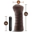 Штучна вагіна з вібрацією Hot Chocolate Alexis, коричнева - Фото №3