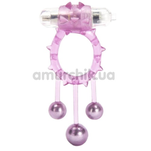 Віброкільце Linx Ball Banger Vibrating Cock Ring, рожеве