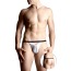 Трусы-стринги мужские Mens thongs белые (модель 4497) - Фото №0