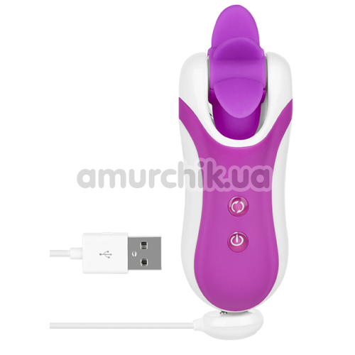 Симулятор орального секса для женщин FeelzToys Clitella, фиолетовый